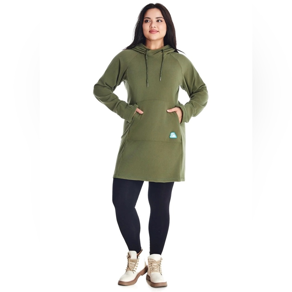 Wild Woods Alpenglow Fleece Dress Size Large